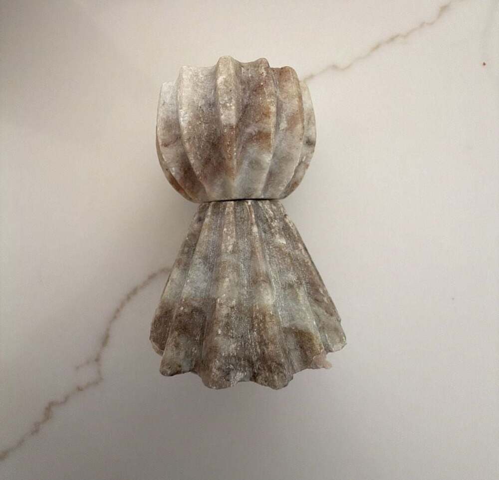 Threshold Designed with Studio McGee Taper Candle Holder Small Marble
